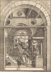 The Annunciation by Albrecht Dürer