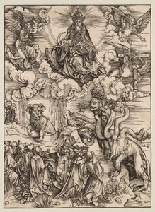 The Apocalypse: The Beast with Two Horns Like a Lamb by Albrecht Dürer