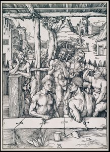 The Bath House by Albrecht Dürer