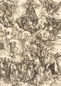 The Beast with Two Horns Like a Lamb, 1498 by Albrecht Dürer