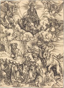 The Beast with Two Horns like a Lamb by Albrecht Dürer