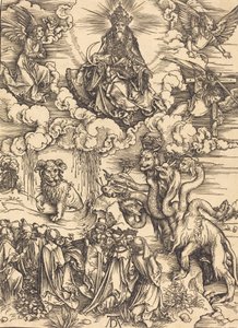 The Beast with Two Horns like a Lamb by Albrecht Dürer