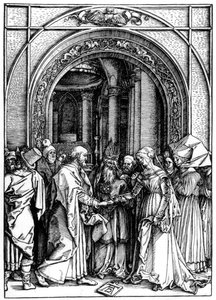 The Betrothal of the Virgin, from The Life of the Virgin