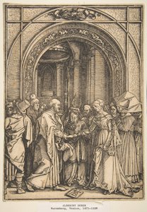 The Betrothal of the Virgin, from The Life of the Virgin by Albrecht Dürer