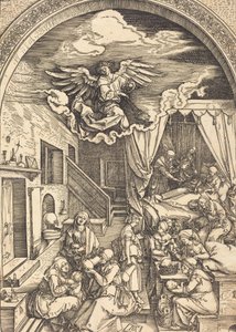 The Birth of the Virgin, c. 1503-1504 by Albrecht Dürer