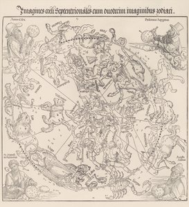 The Celestial Map- Northern Hemisphere, 1515 by Albrecht Dürer