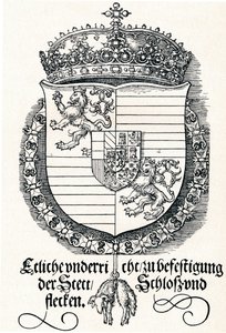 The Coat of Arms of Ferdinand I, King of Hungary and Bohemia
