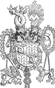 The Coat of Arms of Florian Waldauf