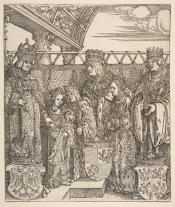 The Congress of Princes at Vienna, from the Triumphal Arch of Emperor Maximilian I by Albrecht Dürer