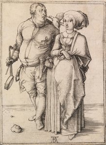 The Cook and His Wife by Albrecht Dürer