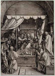 The Death of the Virgin by Albrecht Dürer
