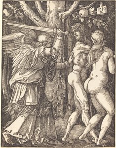 The Expulsion from Paradise by Albrecht Dürer