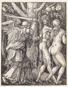 The Expulsion from Paradise by Albrecht Dürer