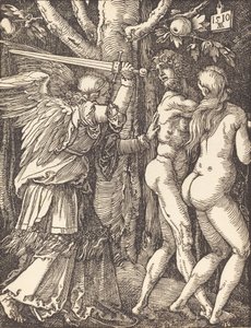 The Expulsion from Paradise by Albrecht Dürer