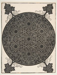 The Fifth Knot. Interlaced Roundel with Seven Six-Pointed Stars