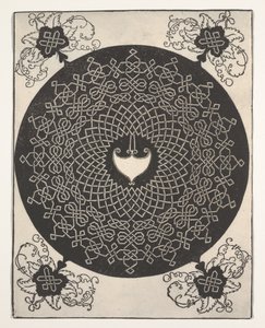 The First Knot (Interlace Pattern with White Medallion) by Albrecht Dürer