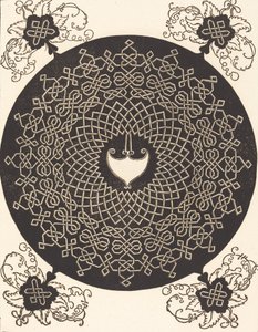 The First Knot with a Heart-shaped Shield by Albrecht Dürer