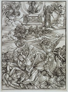 The Four Avenging Angels of Euphrates, from the series “The Apocalypse” by Albrecht Dürer
