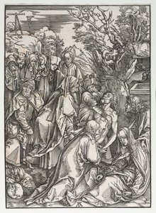 The Great Passion: The Deposition by Albrecht Dürer