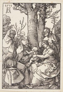 The Holy Family with Joachim and St. Anne