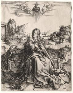 The Holy Family with the Butterfly by Albrecht Dürer