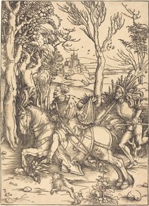 The Knight on Horseback and the Lansquenet
