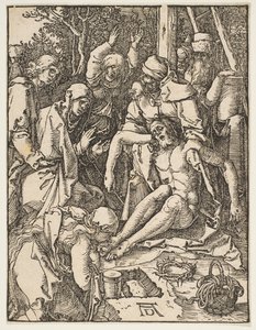 The Lamentation, from The Small Passion by Albrecht Dürer