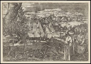 The Landscape with the Cannon by Albrecht Dürer
