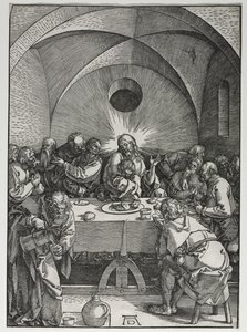 The Large Passion: The Last Supper by Albrecht Dürer