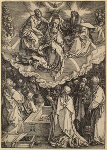 The Life of the Virgin: The Assumption and Coronation of the Virgin by Albrecht Dürer