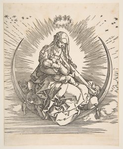 The Madonna on the Crescent, Frontispiece to The Life of the Virgin by Albrecht Dürer
