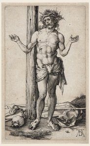 The Man of Sorrows (with Hands Raised) by Albrecht Dürer