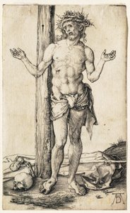 The Man of Sorrows with Arms Outstretched by Albrecht Dürer