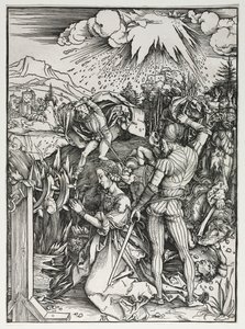 The Martyrdom of Saint Catherine of Alexandria by Albrecht Dürer