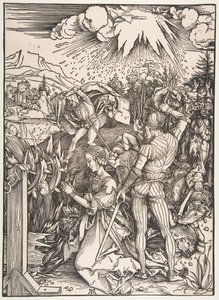 The Martyrdom of Saint Catherine by Albrecht Dürer