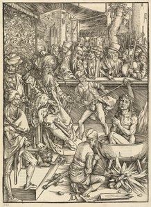 The Martyrdom of Saint John by Albrecht Dürer