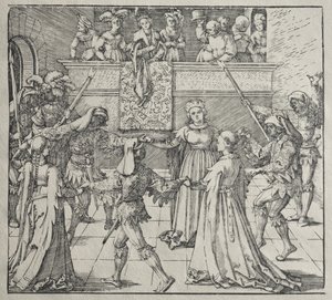 The Masquerade by Albrecht Dürer