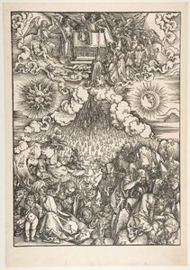 The Opening of the Fifth and Sixth Seals, from the Apocalypse by Albrecht Dürer