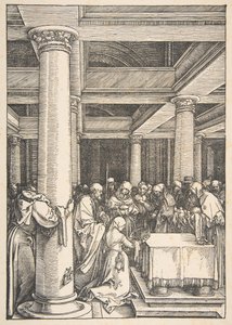 The Presentation in the Temple, from The Life of the Virgin by Albrecht Dürer