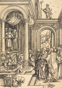 The Presentation of the Virgin in the Temple by Albrecht Dürer