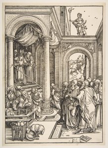 The Presentation of the Virgin in the Temple, from "The Life of the Virgin" by Albrecht Dürer