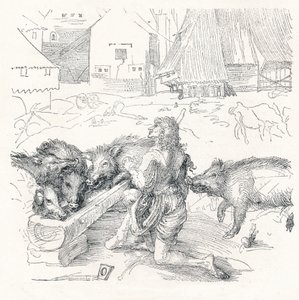 The Prodigal Son, c1497, 1906 by Albrecht Dürer
