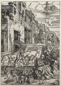 The Repose in Egypt by Albrecht Dürer