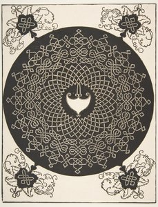 The Second Knot: Interlaced Roundel with an Amazon Shield in its Center