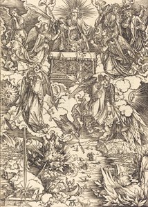 The Seven Angels with the Trumpets, 1498 by Albrecht Dürer