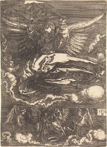 The Sudarium Held by One Angel by Albrecht Dürer
