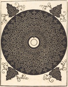 The Third Knot (with a black circle on a white medallion) by Albrecht Dürer