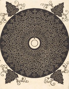The Third Knot with a Black Circle on a White Medallion, Probably 1506-1507 by Albrecht Dürer