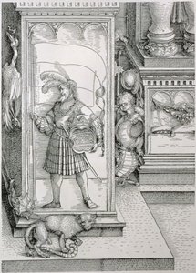 The Triumphal Arch of Emperor Maximilian I of Germany: (detail) by Albrecht Dürer