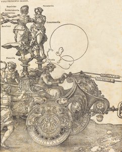 The Triumphal Chariot of Maximilian I, 1523 (Latin ed.) by Albrecht Dürer